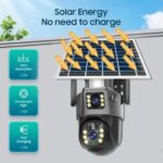 Trueview solar-powered security camera