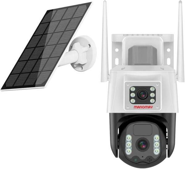 Trueview solar-powered security camera