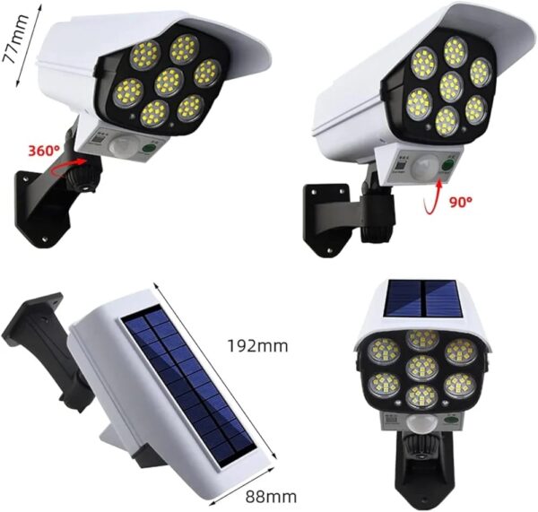Solar sensor light