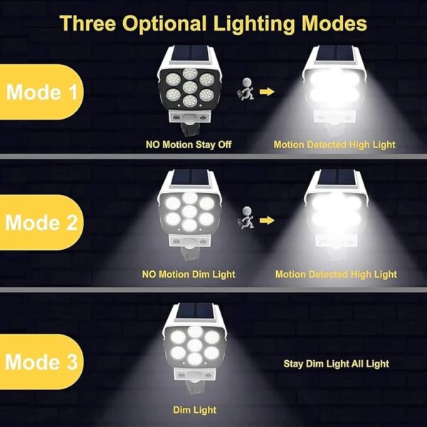 Solar sensor light