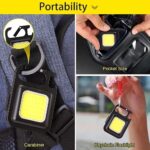 COB Rechargeable Keychain Light