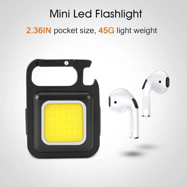 COB Rechargeable Keychain Light