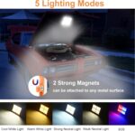 solar-powered LED flood light