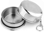 Stainless steel collapsible cup