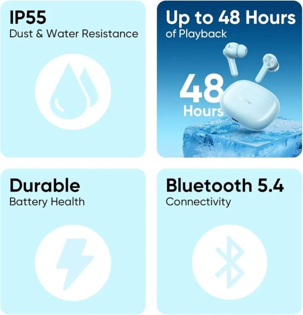Realme Buds T200x true wireless earbuds