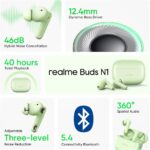 realme Buds N1 wireless earbuds