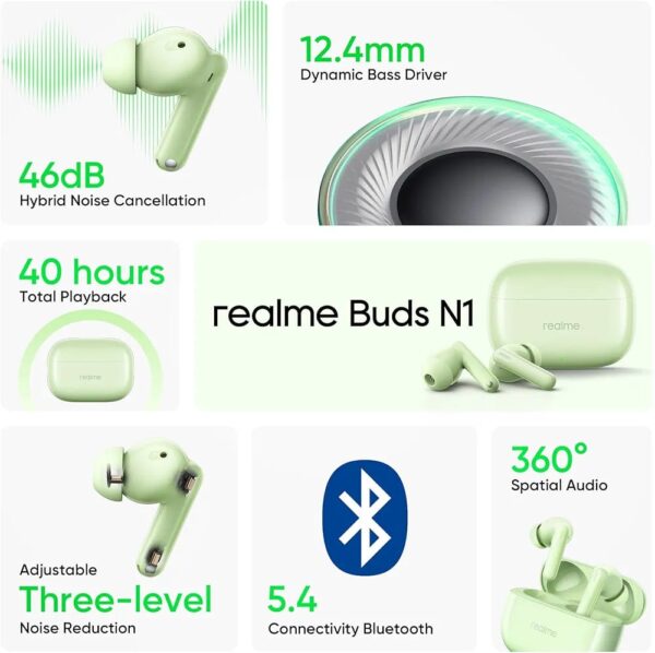 realme Buds N1 wireless earbuds