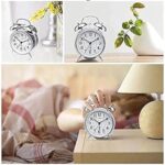 Twin-bell analog alarm clock