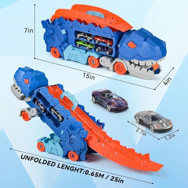 Dinosaur Deformation Car