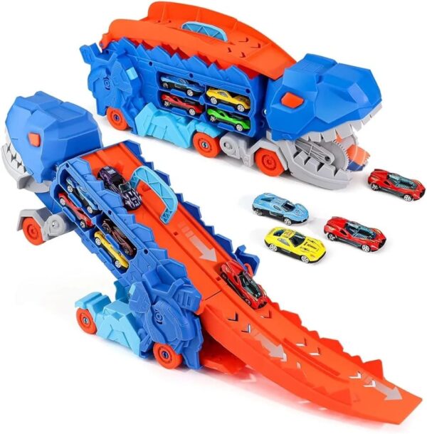 Dinosaur Deformation Car