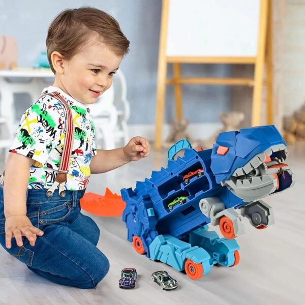 Dinosaur Deformation Car