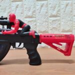 Spider-Man-themed toy gun set