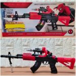 Spider-Man-themed toy gun set