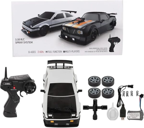 Racing 1:24 R/C drift racing