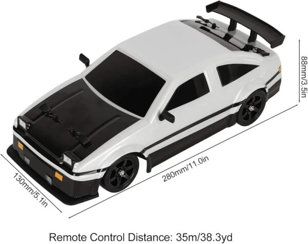 Racing 1:24 R/C drift racing