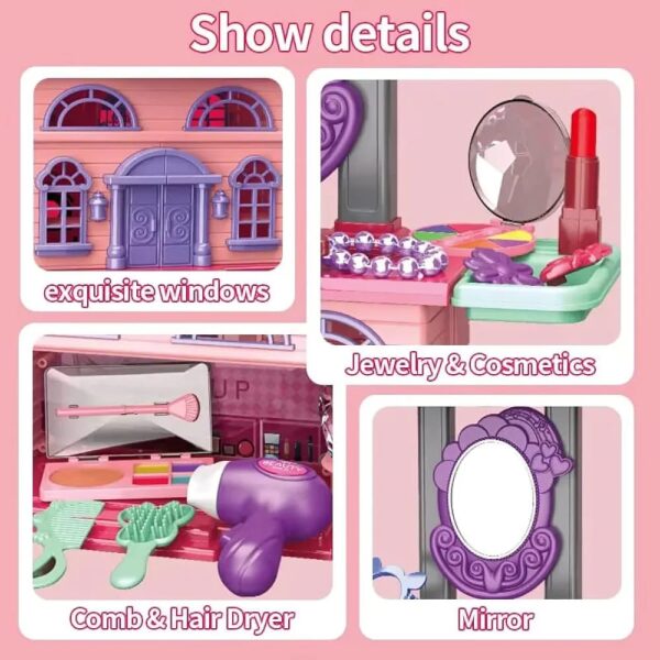 DIY Play House VILLA MEKEUP (girl)