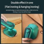 Portable mini dry iron