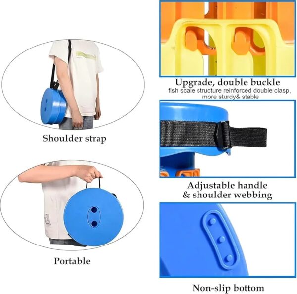 FOLDING EXTENSION STOOL