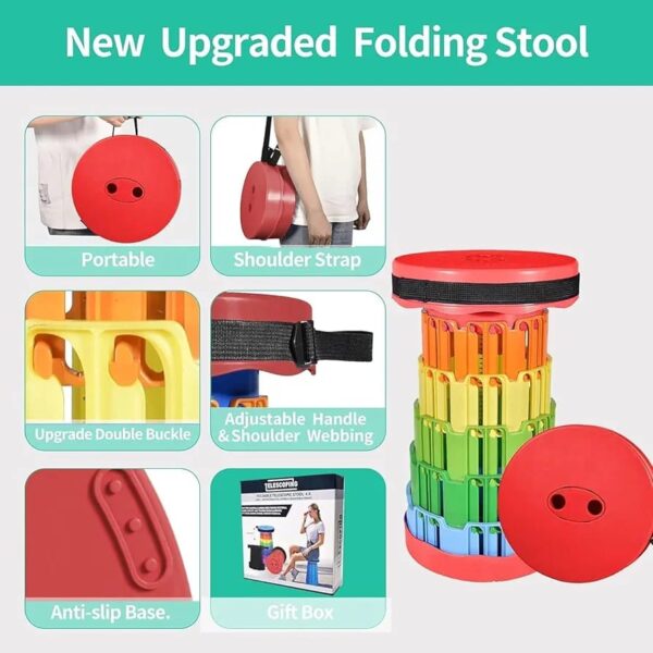 FOLDING EXTENSION STOOL