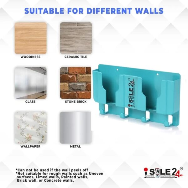Multipurpose Wall Mounted Holder