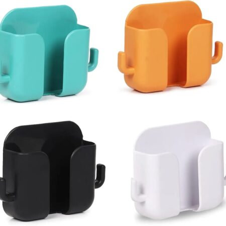 Wall-mounted mobile phone holder or stand