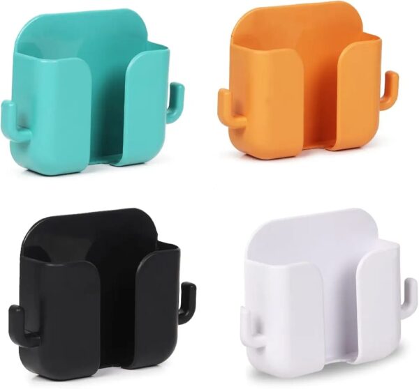 Wall-mounted mobile phone holder or stand