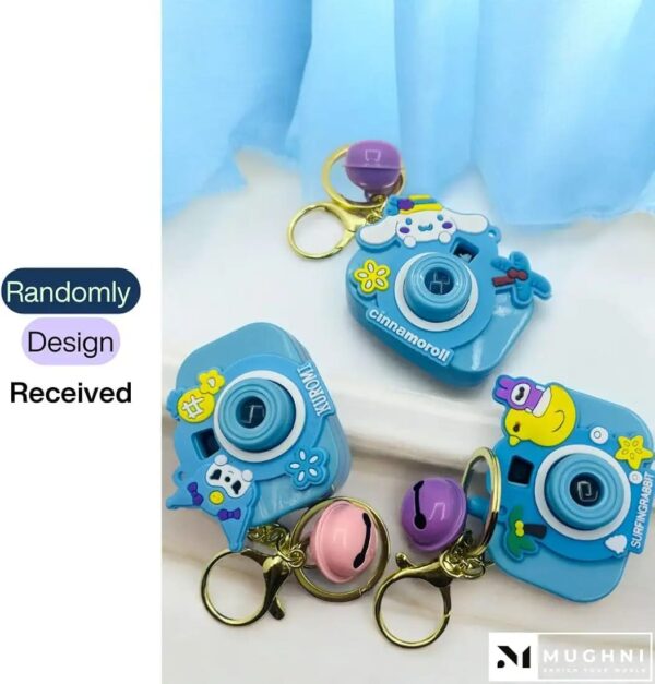 Mini projector camera keychain