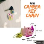 Mini projector camera keychain