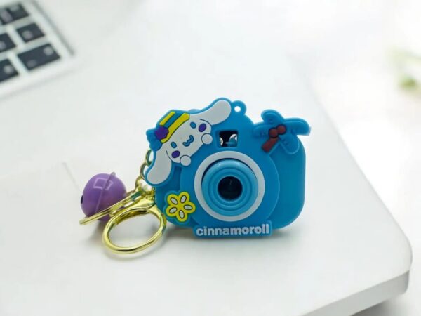 Mini projector camera keychain