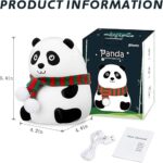Panda silicone night light