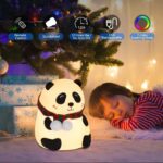 Panda silicone night light