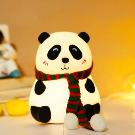Panda silicone night light