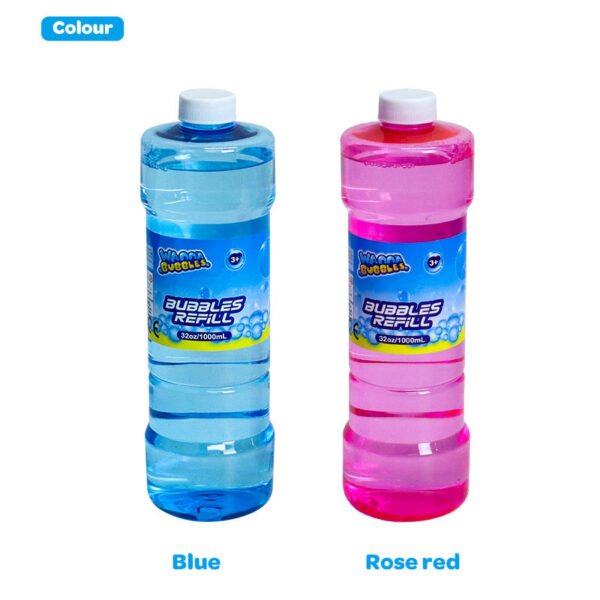 Bubble liquid solution refill