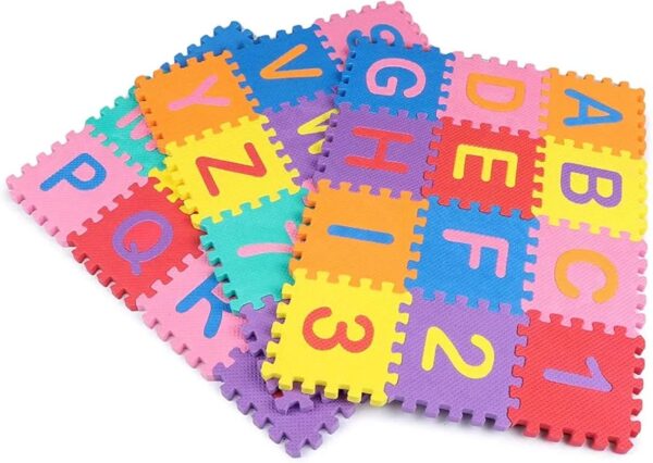 Mini puzzle foam mats