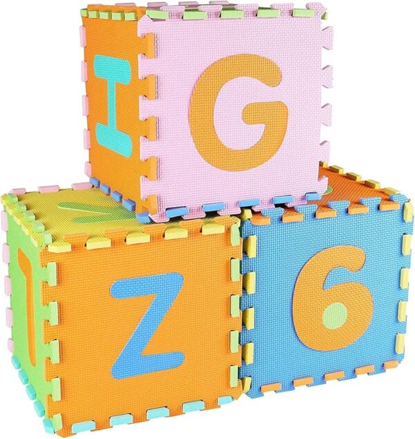 Mini puzzle foam mats