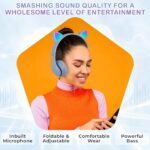 P47M Cat Ear Wireless Headphones