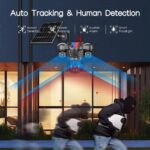 Solar-powered 4G/WiFi security camera