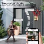 Solar-powered 4G/WiFi security camera