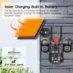 Solar-powered 4G/WiFi security camera