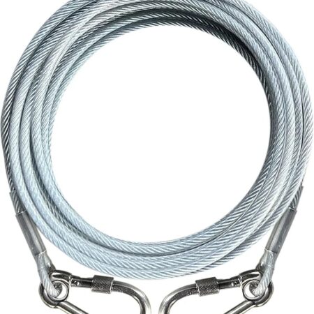 Stainless steel retractable adjustable clothesline