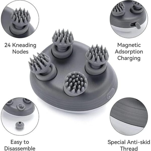 Smart scalp massager