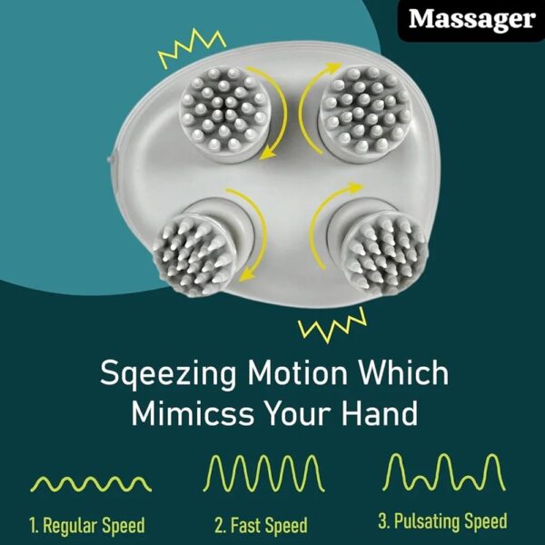 Smart scalp massager