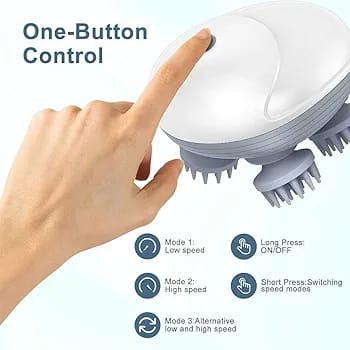 Smart scalp massager