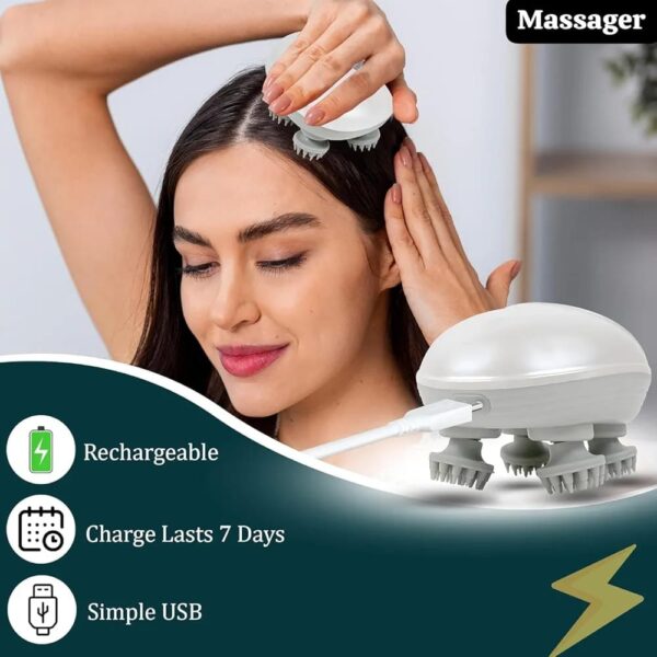 Smart scalp massager
