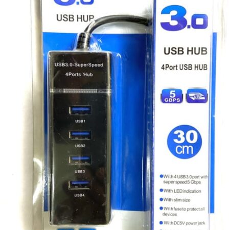 4-port USB 3.0 hub