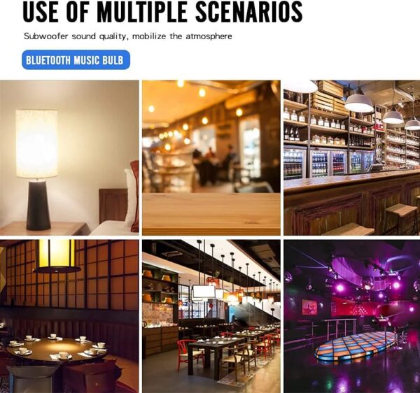 LED music bulbs