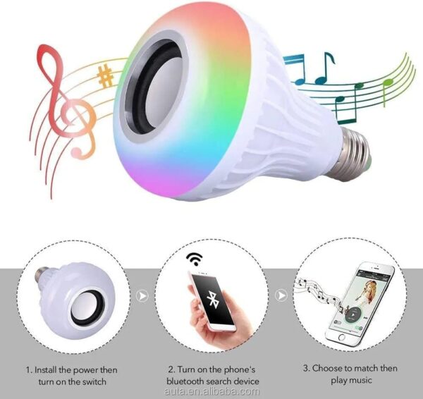 LED music bulbs