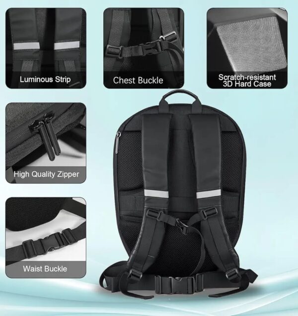 LED Knight Backpack bag