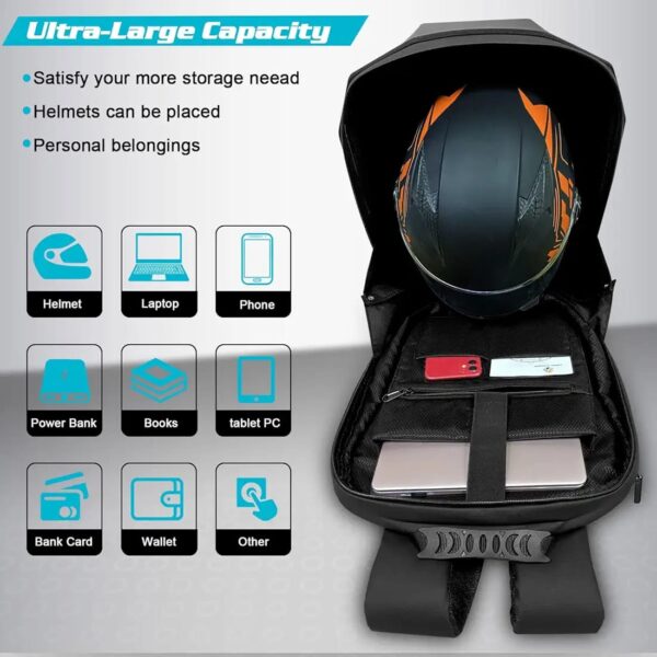 LED Knight Backpack bag