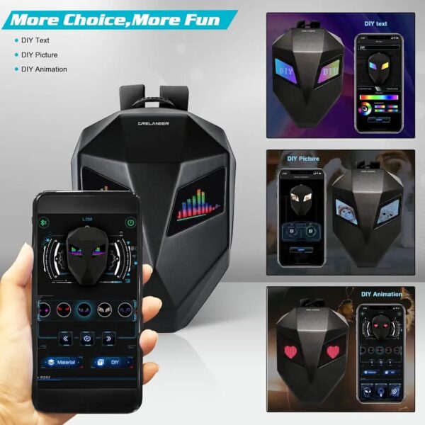LED Knight Backpack bag